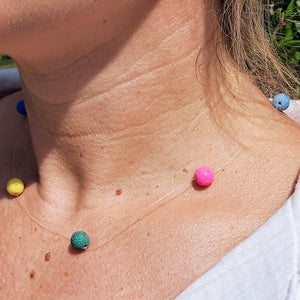 Free Design: Lava Illusion Necklace