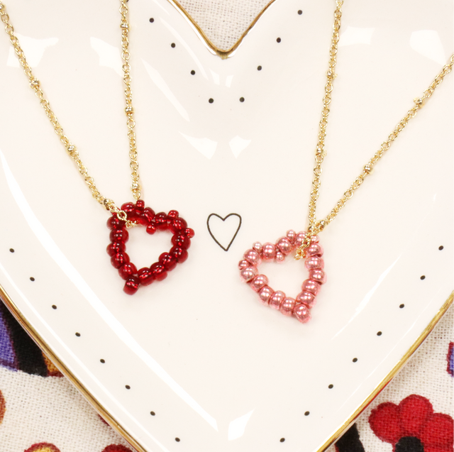 Free Instructions: Mini beaded Heart