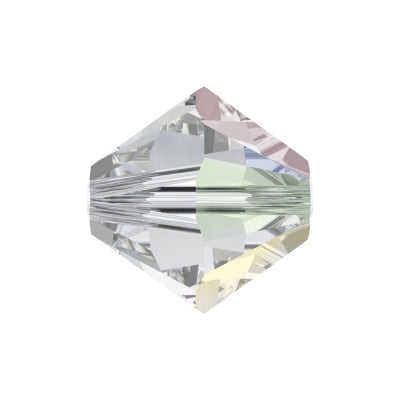 Swarovski Crystal Xilion 4mm Crystal AB - Pack of 10