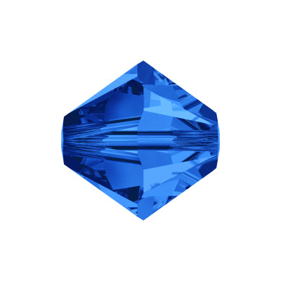 Swarovski Crystal Xilion 4mm Sapphire - Pack of 10