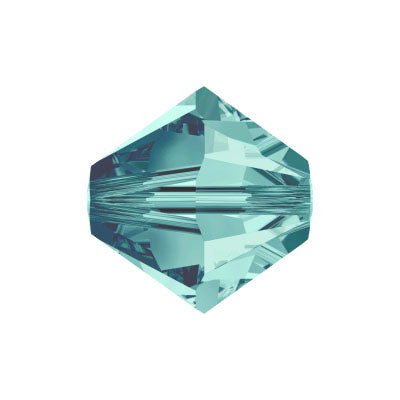 Swarovski Crystal Xilion 6mm Blue Zircon - Pack of 6