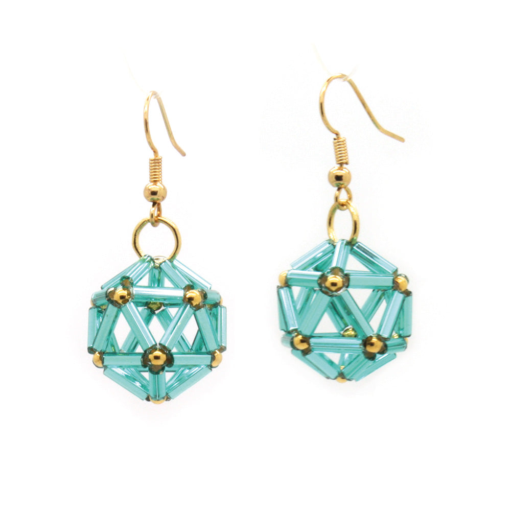 Bravais Lattice Earrings Downloadable Instructions