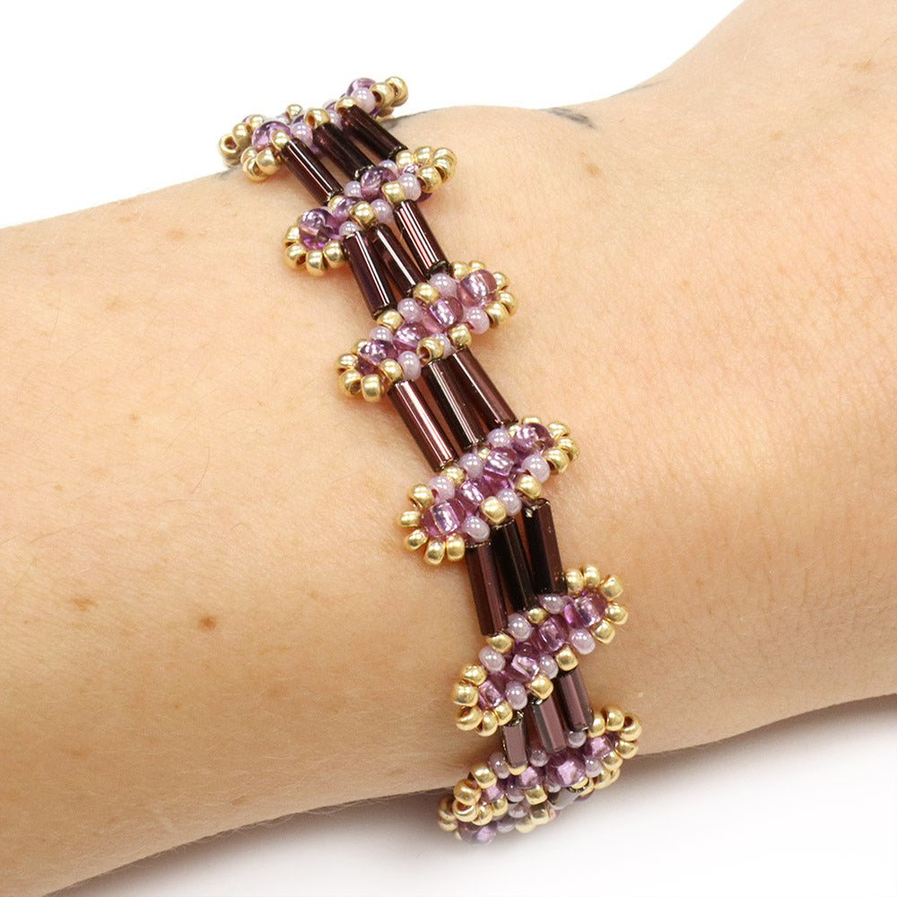 Stepping Stones Amethyst Bracelet Kit