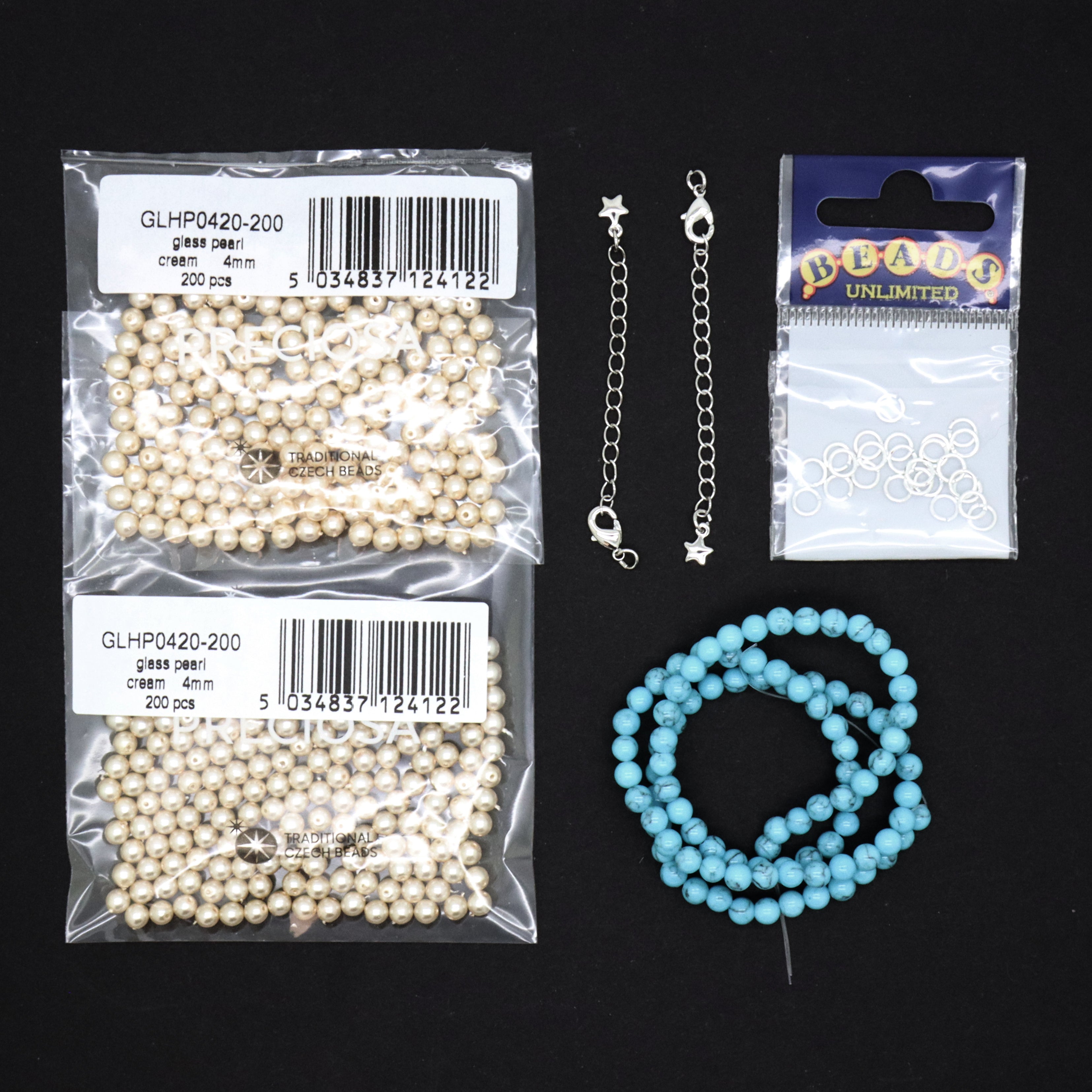 Pointy Pearls Cream Necklace Bundle