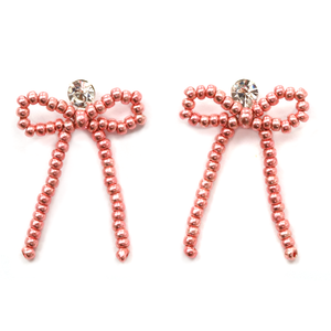 Free Design: Tiny Bow Earrings