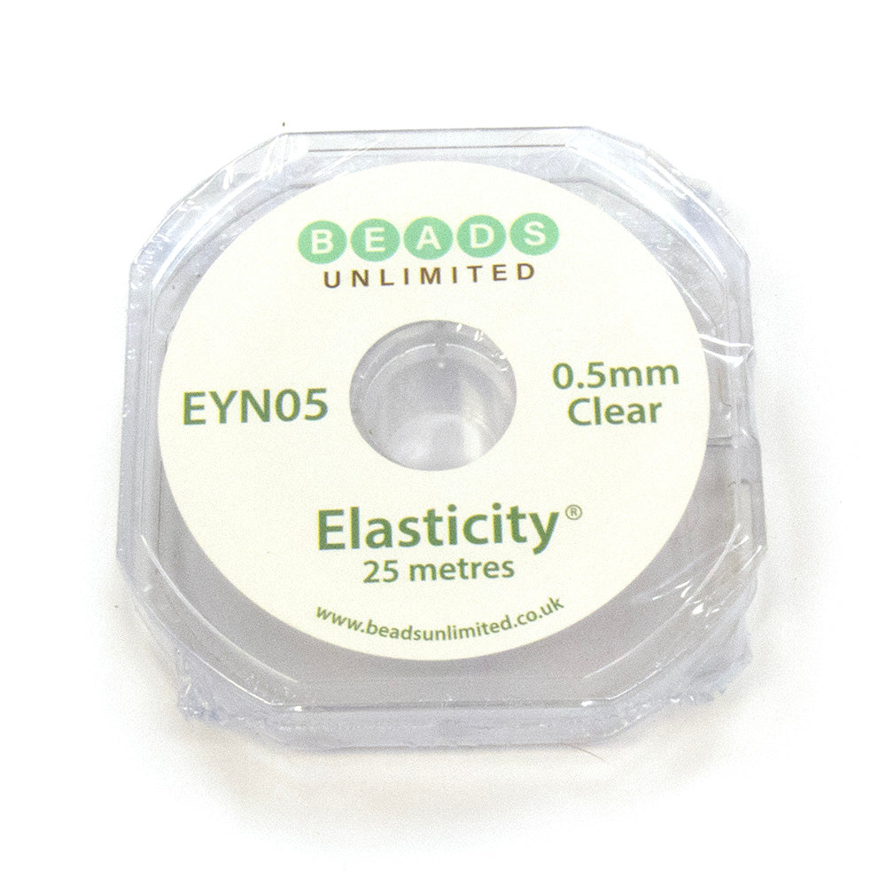 Elasticity Clear 0.5mm - Reel of 25m