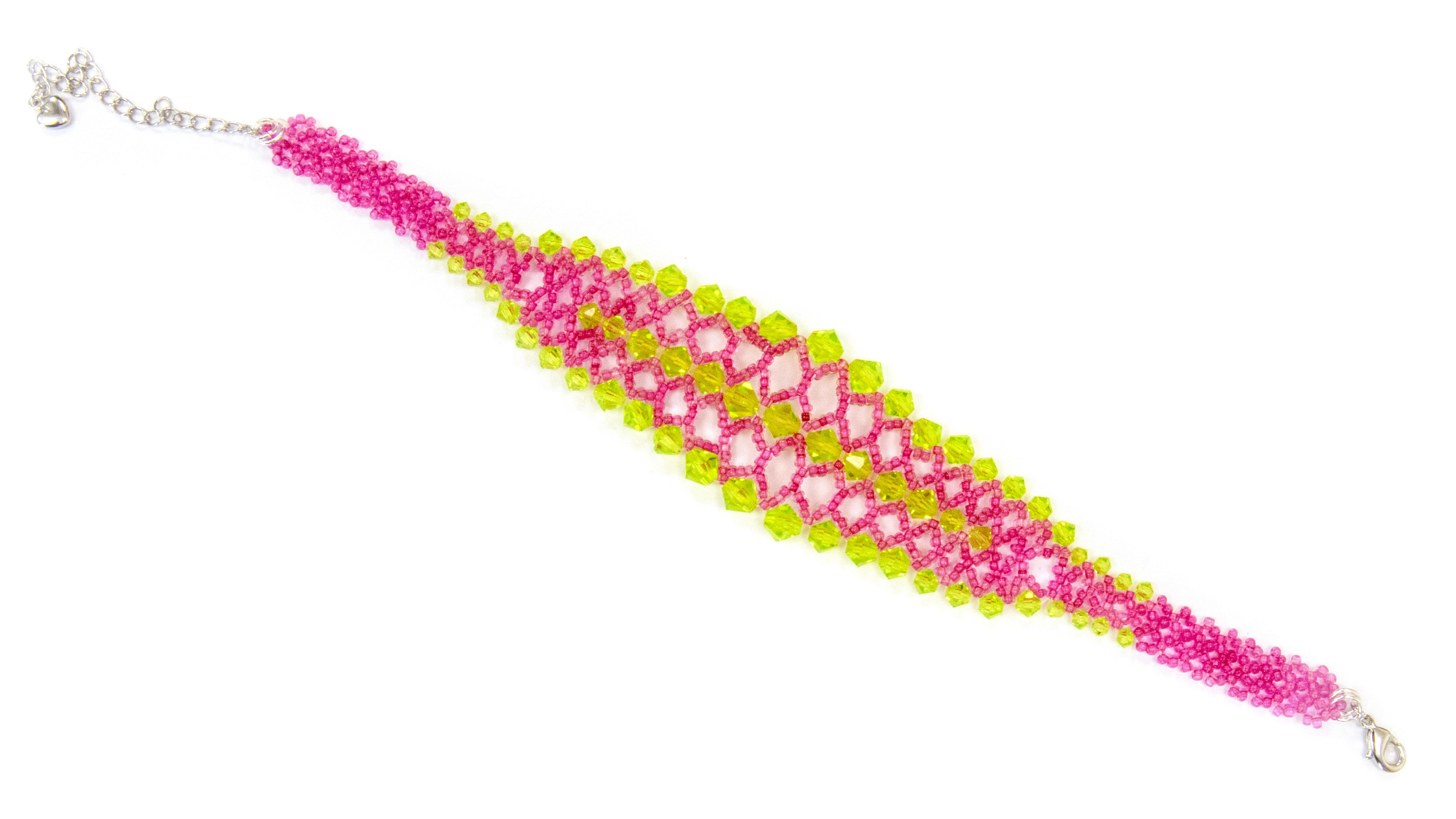 Crystal Netting Limecicle Bracelet Bundle