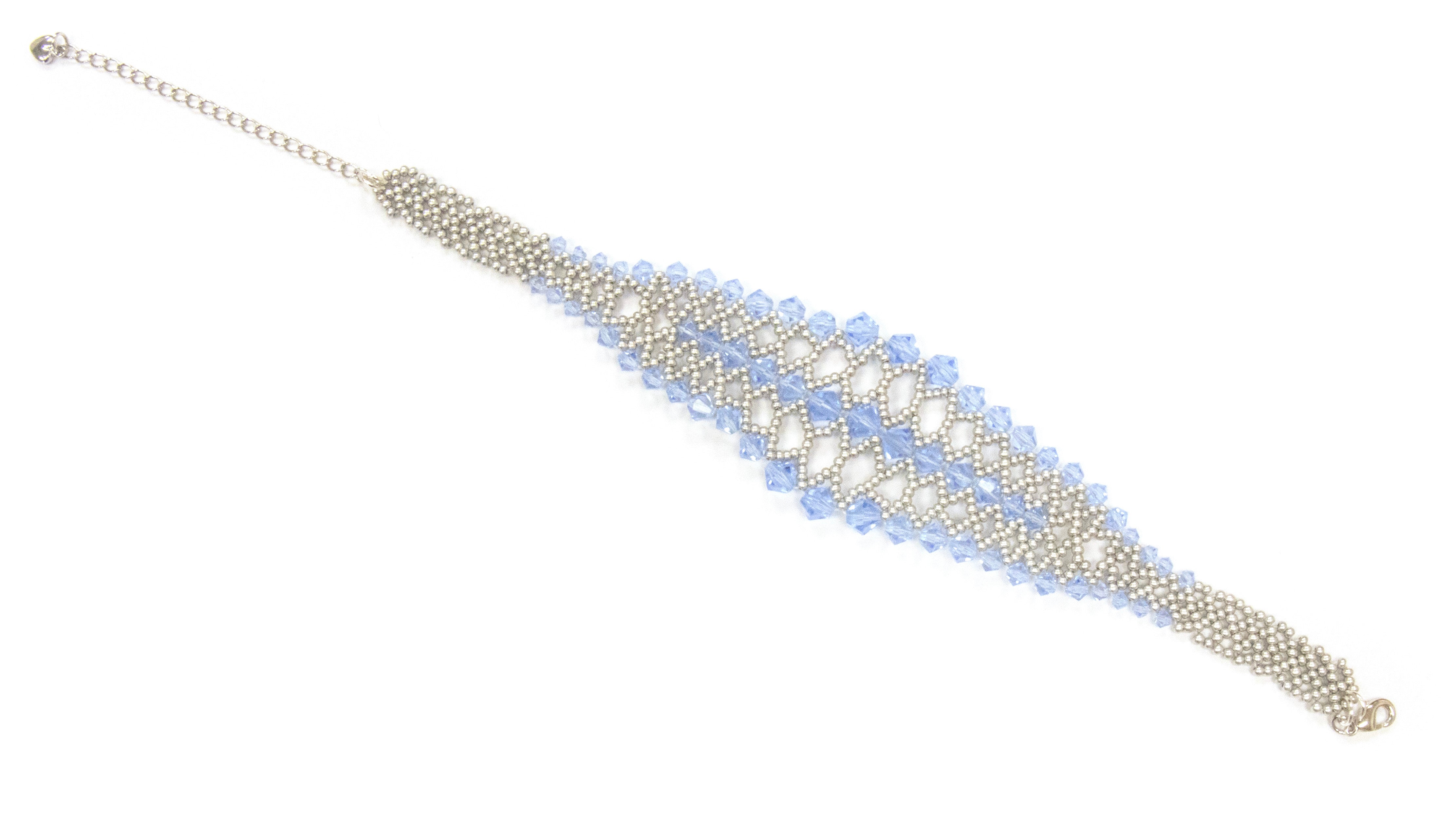 Crystal Netting Sapphire Bracelet Bundle