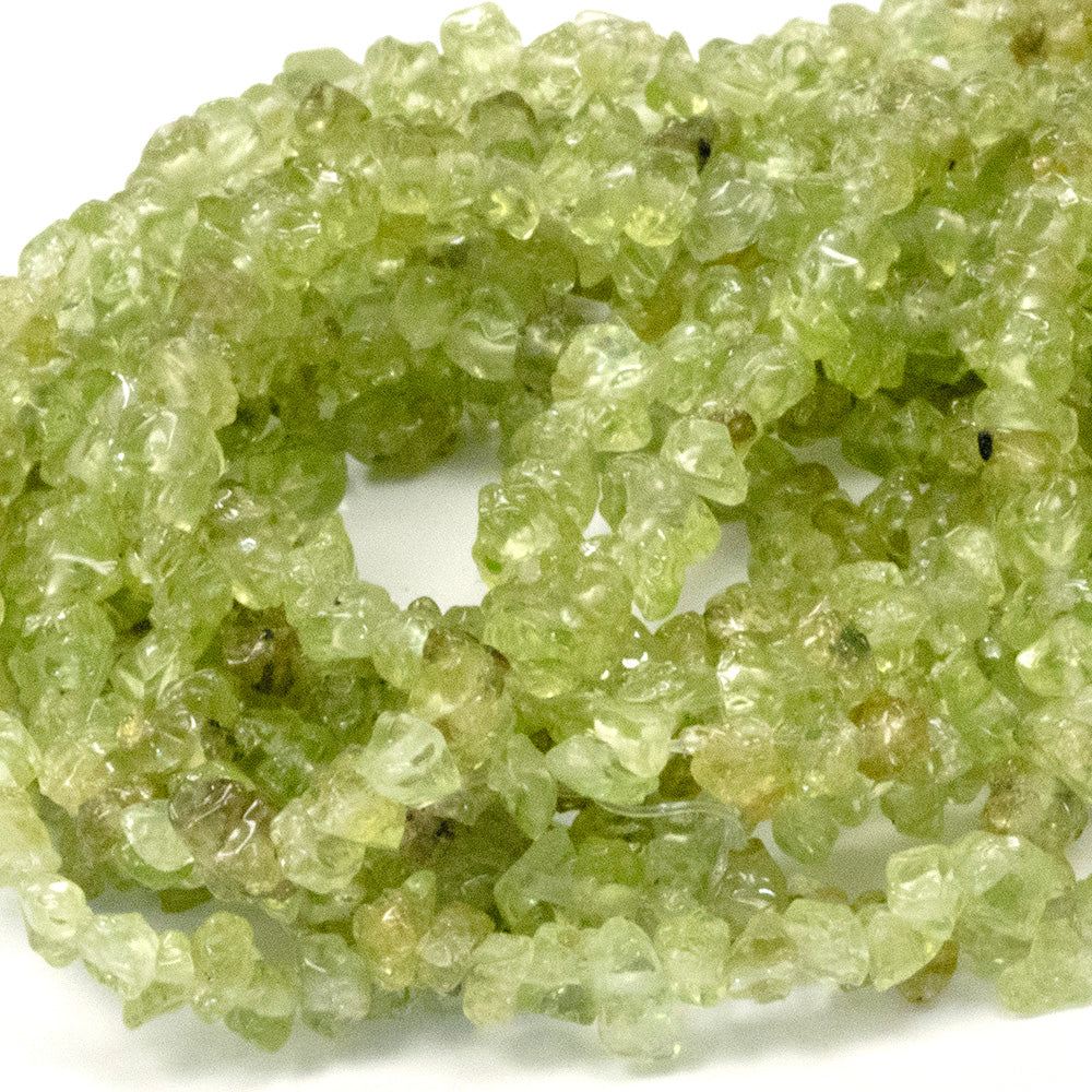 Peridot Chips - 80cm Strand