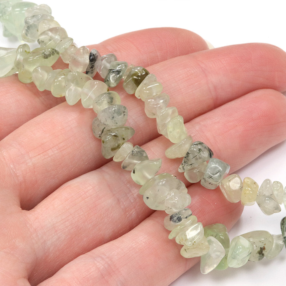 Prehnite Chips - 80cm Strand