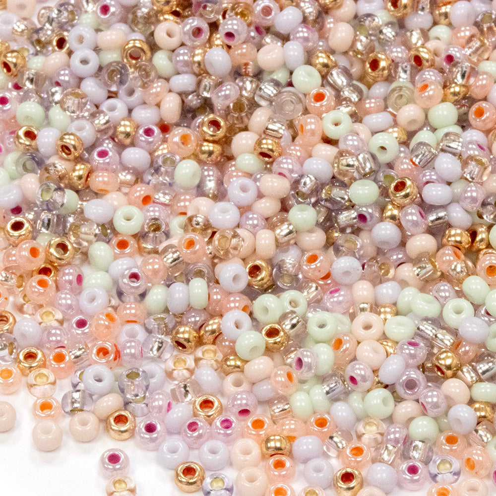 Seed Bead Spring Mix 11/0 - Pack of 50g
