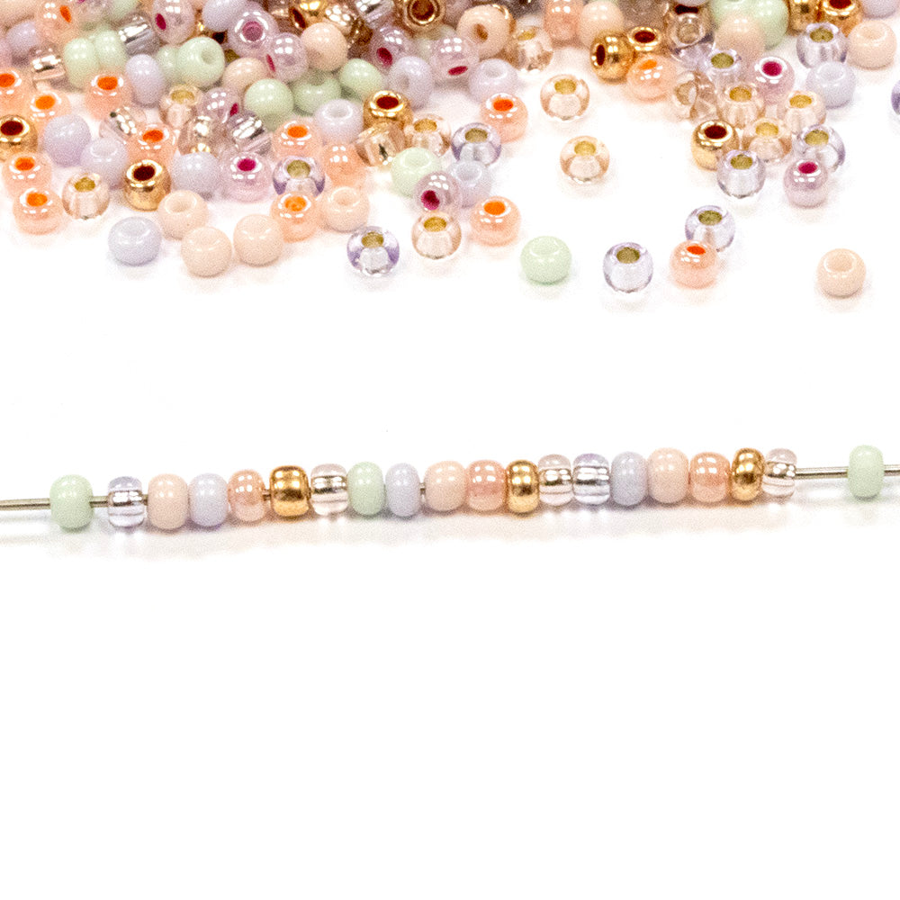 Seed Bead Spring Mix 11/0 - Pack of 50g