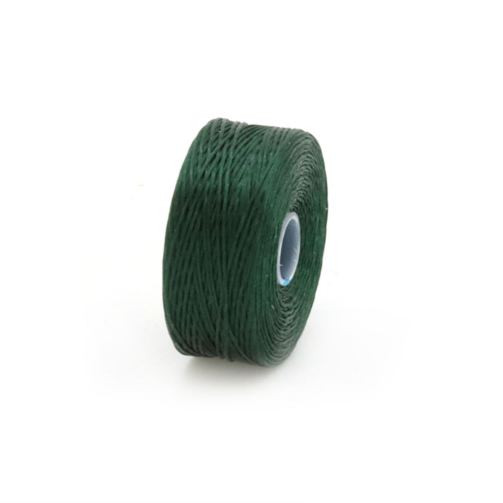 S-Lon Beading Thread Size D Dark Green - Pack of 1