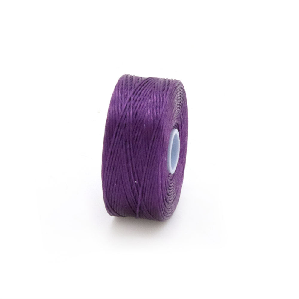 S-Lon Beading Thread Size D Purple - Pack of 1