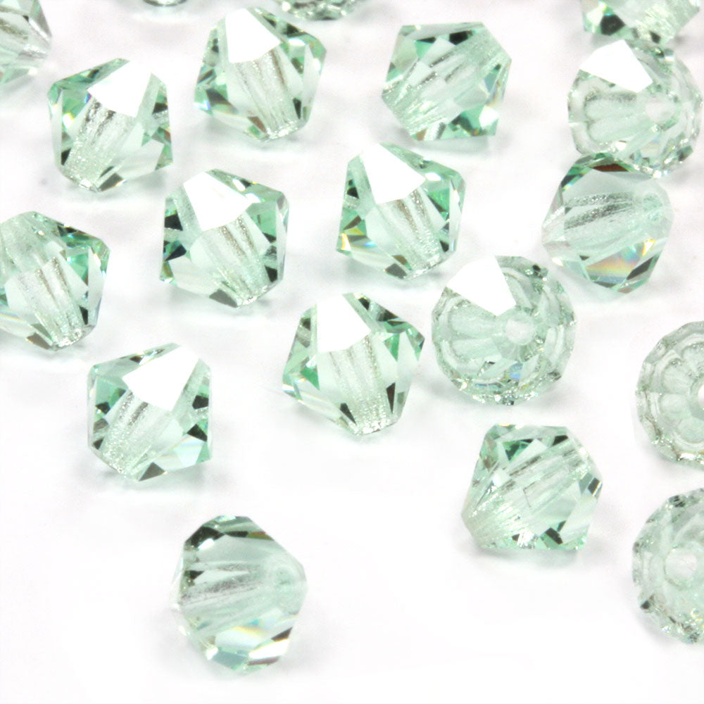 Preciosa Chrysolite Bicone 4mm - Pack of 20