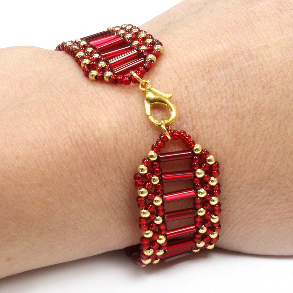 Stairway to the Stars Ruby Bracelet Kit