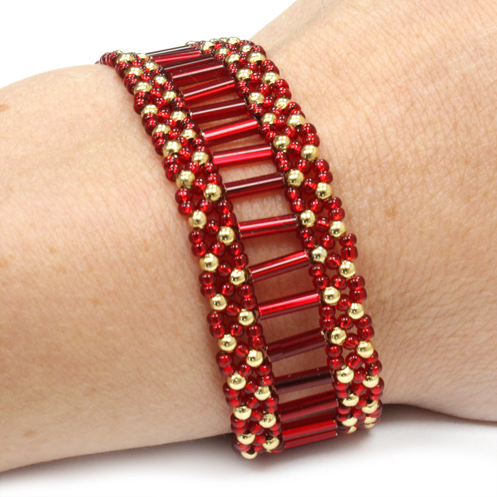 Stairway to the Stars Ruby Bracelet Kit