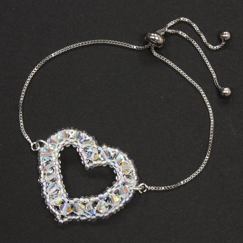 Heart Bracelet Kit Clear