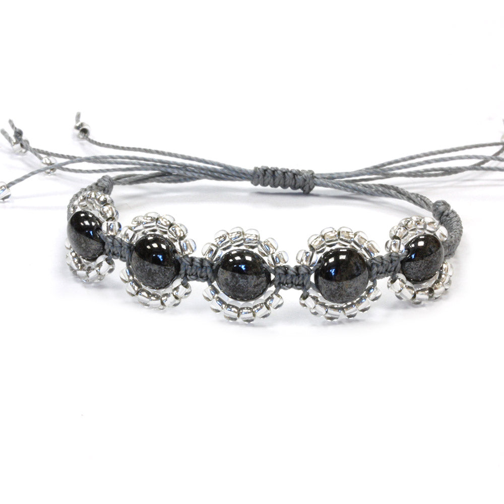 Andromeda`s Dream Grey Macrame Bracelet Bundle