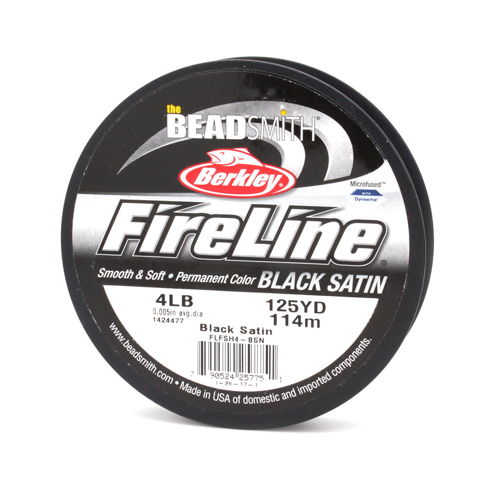 Fireline 4lb Black 0.12mm - Reel of 114 metres