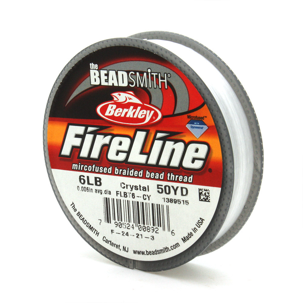 Fireline 6lb Crystal 0.15mm - Reel of 50yd