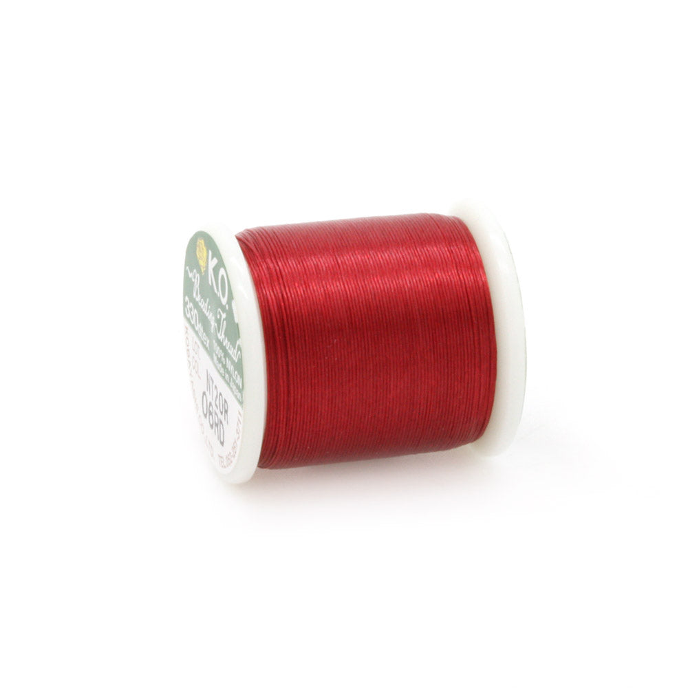 KO Beading Thread B Rich Red - Reel of 50 metres