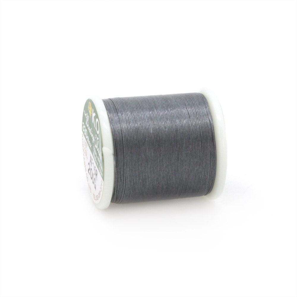 KO Beading Thread B Dark Grey - Reel of 50 metres