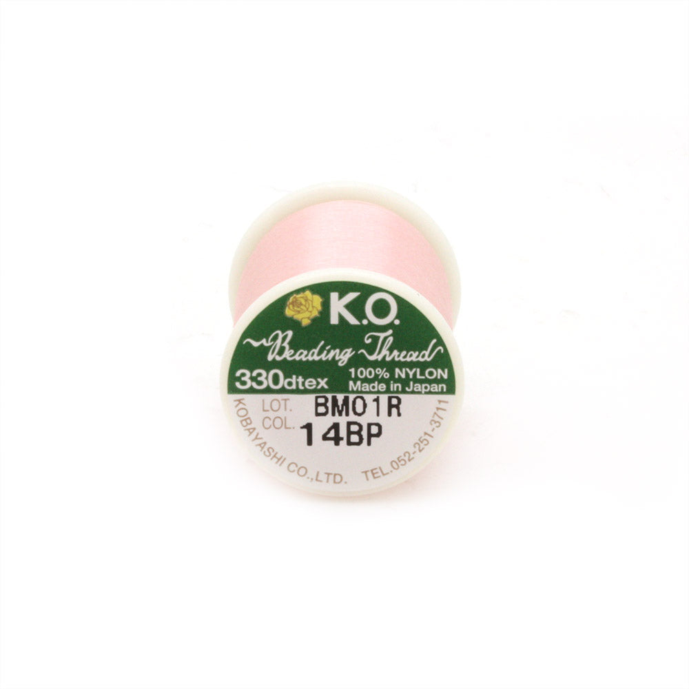 KO Beading Thread B Baby Pink - Reel of 50 metres