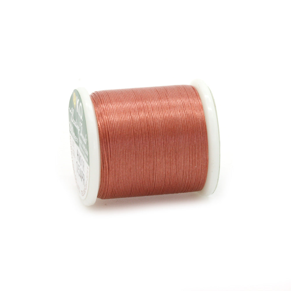 KO Beading Thread B Apricot - Reel of 50 metres