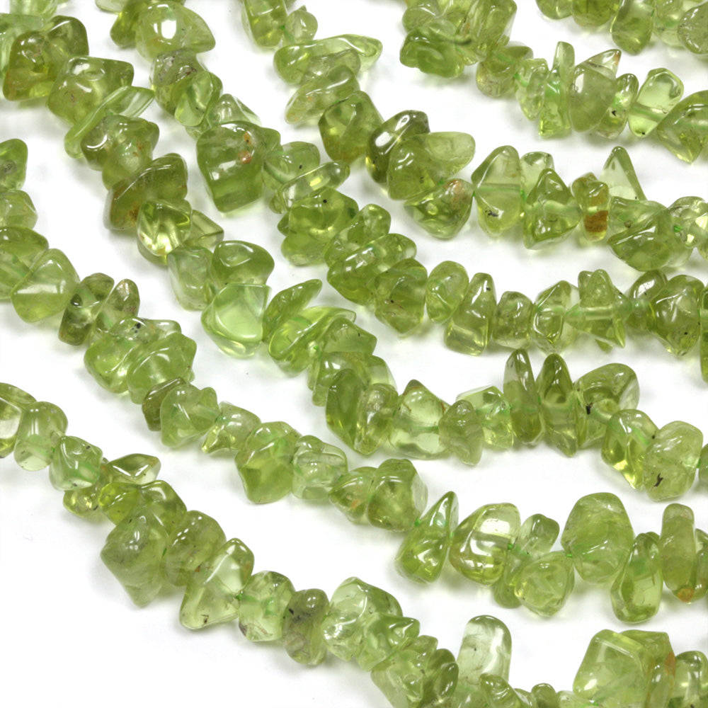 Peridot Chips - 35cm Strand