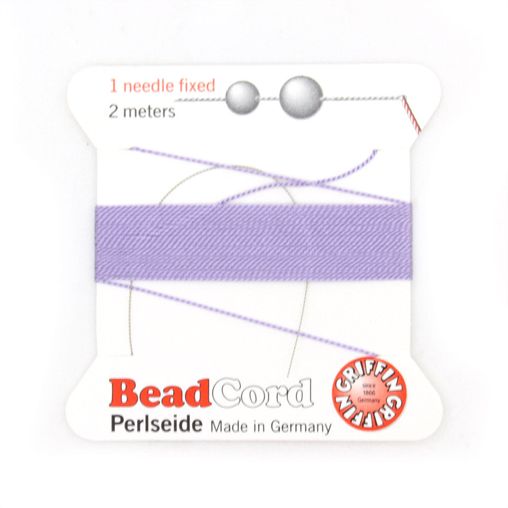 Lilac Silk Thread 0.45mm x 2m - Pack of 1