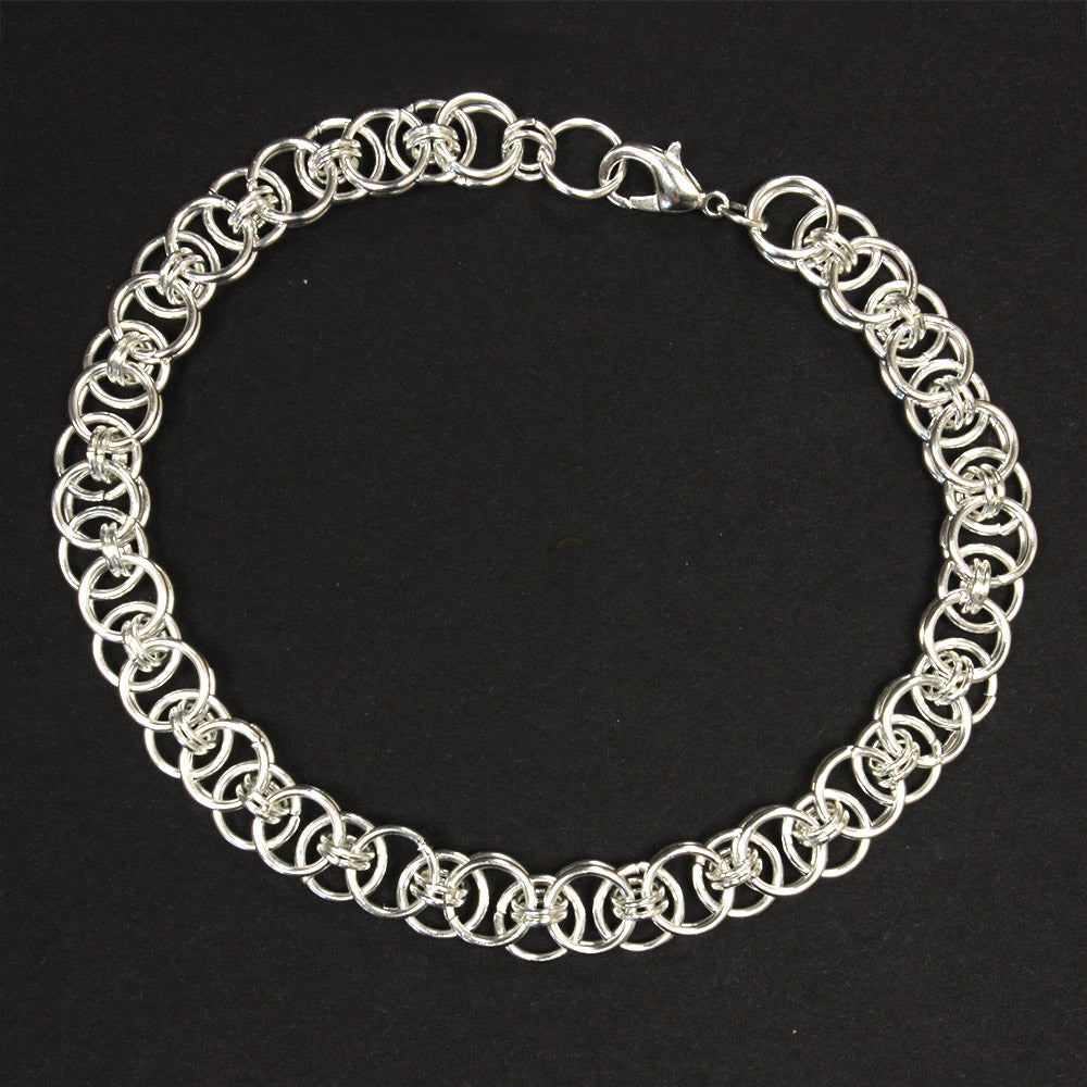 Helms Weave Bracelet Silver Plated Kit