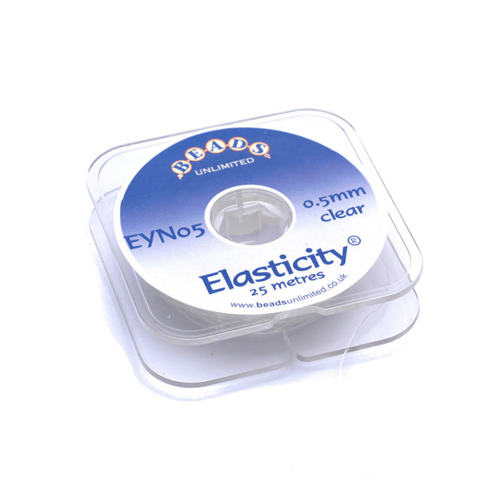 Elasticity Thin Clear 0.5mm-Reel of 100m
