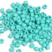 kids plastic turquoise  coloured  pony beads with large holes