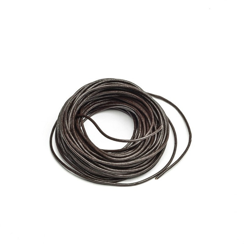 Thong Brown Leather 1.5mm-Pack of 10m