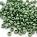 kids plastic forrest green bath pearl coloured  pony beads with large holes