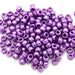 kids plastic bath pearl purple coloured  pony beads with large holes