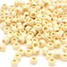 kids plastic cream coloured  pony beads with large holes