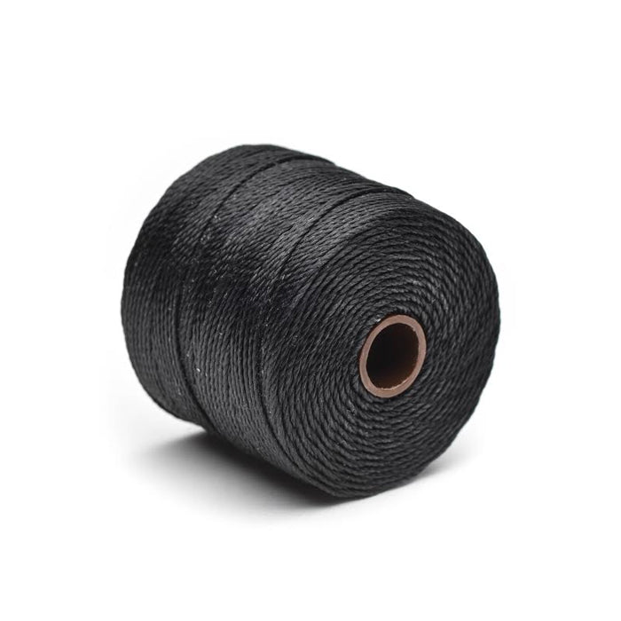 S-Lon Bead Cord Black 70m - Pack of 1