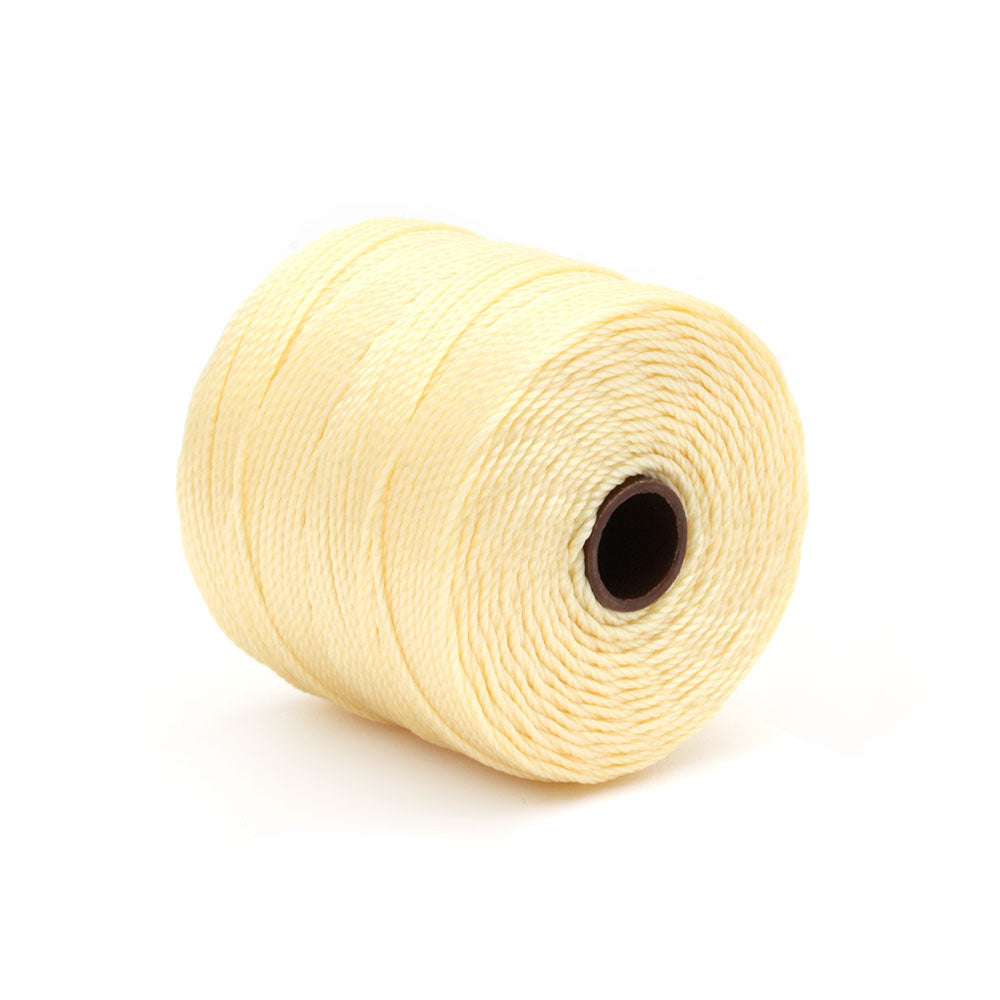 S-Lon Bead Cord Pale Yellow 70m - Pack of 1