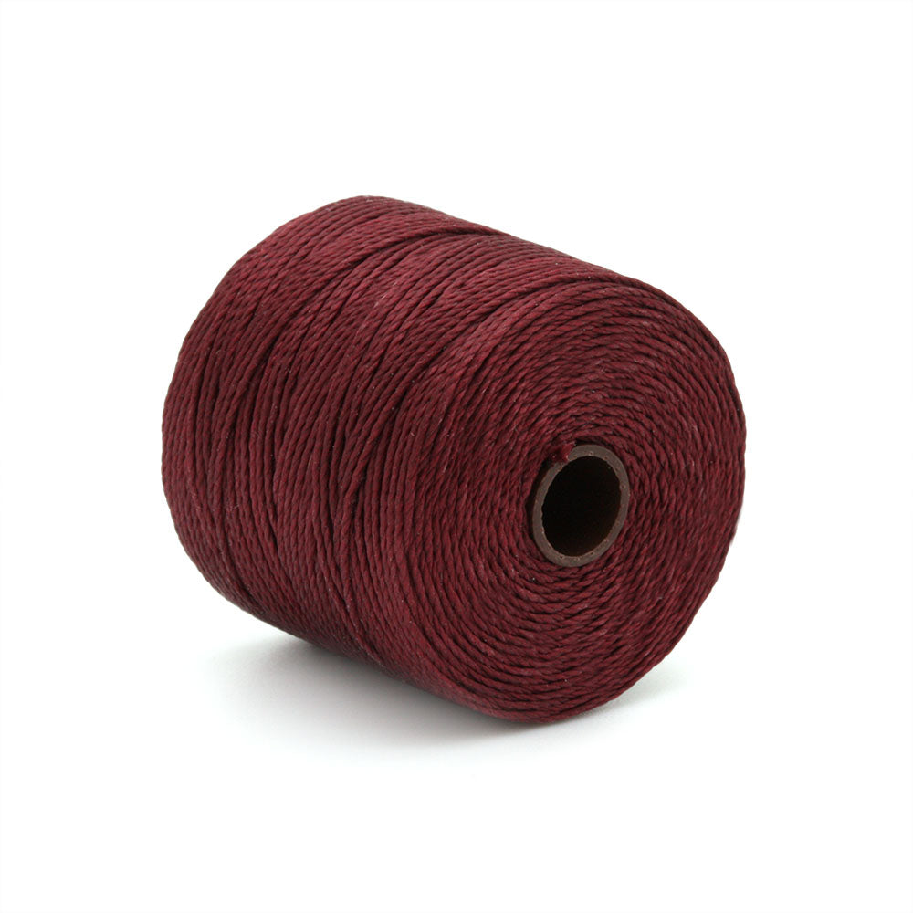 S-Lon Bead Cord Burgundy 70m - Pack of 1